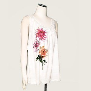St. John's Bay Floral Graphic Top